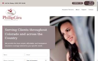 Phillip Gira Insurance Agency website