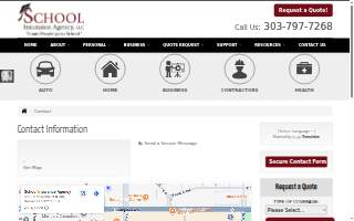 School Insurance Agency website