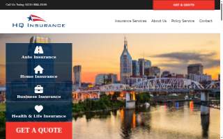 HQ Insurance website