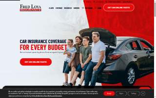 Fred Loya Insurance website