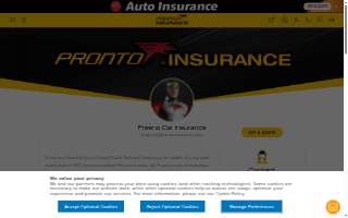 Pronto Insurance Agency of Fresno website