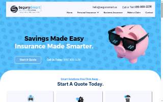 SeguroSmart Insurance Solutions LLC website