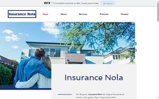 Insurance Nola website