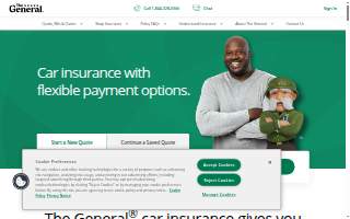 The General Car Insurance website