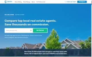 Clever Real Estate of St. Louis website