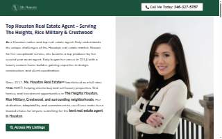 Ms. Houston Real Estate website