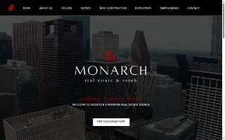 Monarch Real Estate & Ranch website