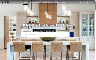 Eric Salinas Real Estate - Real Brokerage website