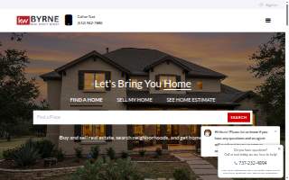 Byrne Real Estate Group website