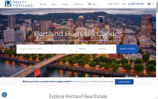 Realty Portland website