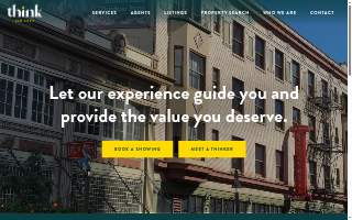 Think Real Estate website