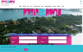 Miami Real Estate Agency website