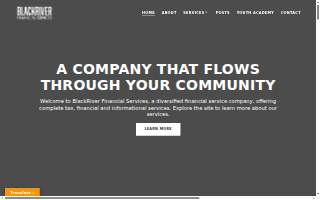Black River Financial website