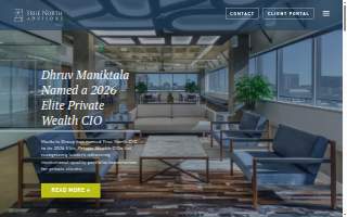 True North Advisors website