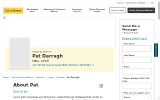 Edward Jones - Financial Advisor: Pat Darragh, CFP® website