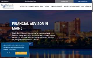 WealthSmith Financial Planning website