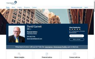 David Garrett - Financial Advisor, Ameriprise Financial Services, LLC website