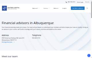United Capital Financial Advisors of Albuquerque website