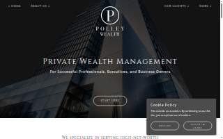 Polley Wealth Management website