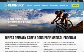 Dr. Brian D. Dedinsky, MD website