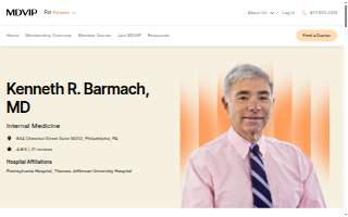 Dr. Kenneth R. Barmach, MD website
