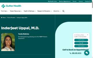Inderjeet Uppal, M.D. website