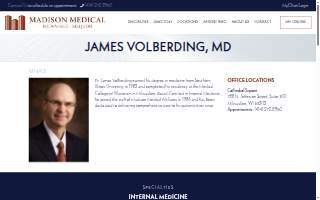 James P. Volberding, MD website