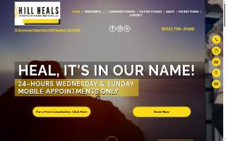 Hill Heals Chiropractic and Rehabilitation website