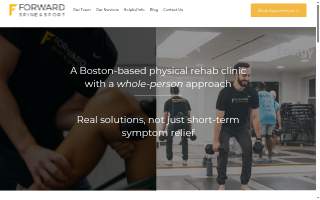 Forward Spine & Sport website