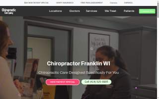 Chiropractic Company of Franklin website