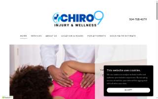 Chiro Nine Injury and Wellness website
