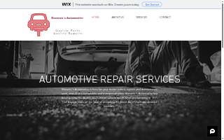 Brownie's Automotive website