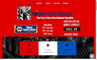 Bomber Gals Garage LLC website