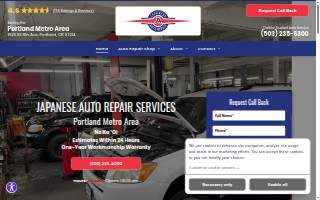 Japanese Auto Repair website