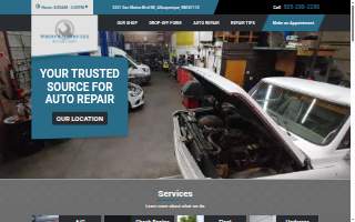 Wrench Works LLC Automotive Repair website