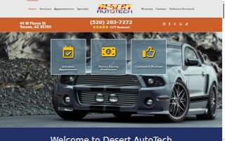 Desert Autotech website