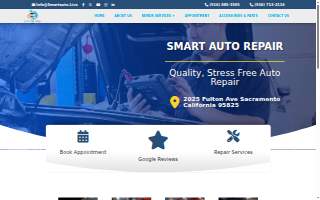 Smart Auto Repair website