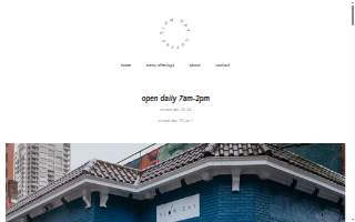 Slow Day Coffee website
