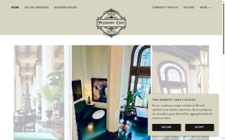 Piedmont Café website