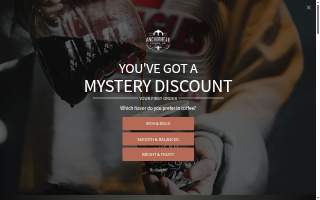 Anchorhead Coffee website