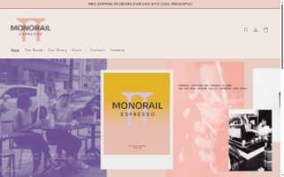 Monorail Espresso website