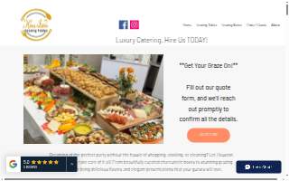 Houston Grazing Tables website