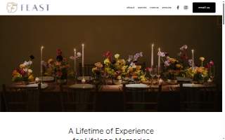 Feast Your Eyes Catering website