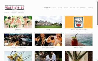 Feastivities Events website