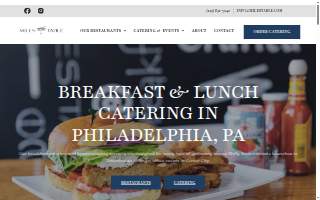 Miles Table Catering website