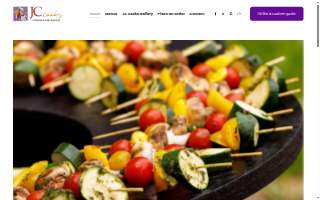 JC Cooks Catering and Chef Service website