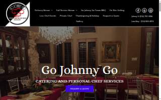 GoJohnnyGo Catering, Inc. website