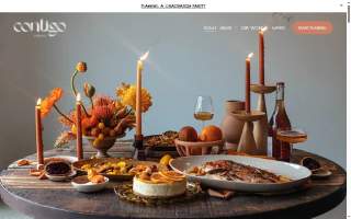 Contigo Catering website