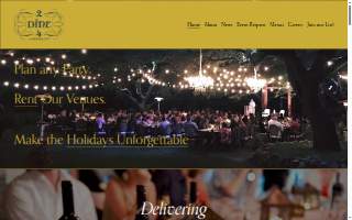 2 Dine 4 Catering website