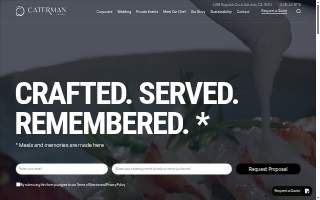 Caterman Catering Corporate And Wedding Caterer | Bay Area Professional Catering website